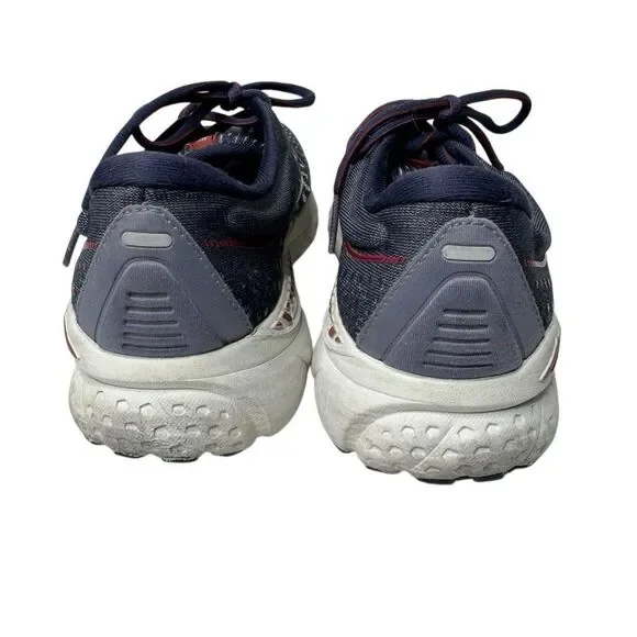 Brooks Adrenaline GTS 21 blue and red running shoes size 9 - Picture 4 of 14